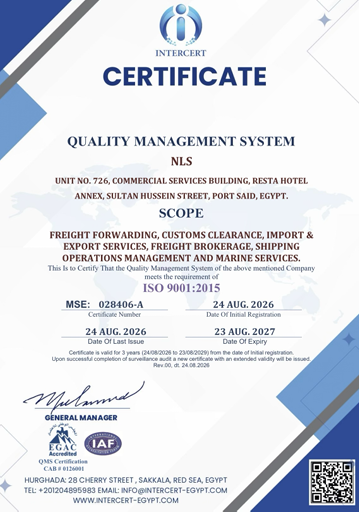 ISO 9001:2015 Quality Management System